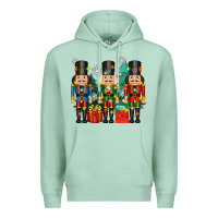 Seafoam christmas natcrackers Premium Hoodie - Zillion Design Studio