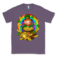 Lavender Dwarf Cauldron St. Patricks Classic Tee - BundleAndBundleShop