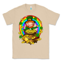 Mushroom Dwarf Cauldron St. Patricks Classic Tee - BundleAndBundleShop