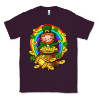 Plum Dwarf Cauldron St. Patricks Classic Tee - BundleAndBundleShop