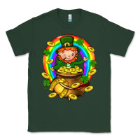 Sports Green Dwarf Cauldron St. Patricks Classic Tee - BundleAndBundleShop