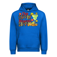 Cobalt Chip dippin' margarita sippin' Urban Hoodie - RanaPortraitStore