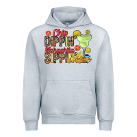 Heather Grey Chip dippin' margarita sippin' Urban Hoodie - RanaPortraitStore