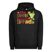 Pigment Black Chip dippin' margarita sippin' Urban Hoodie - RanaPortraitStore
