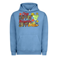 Pigment Pebble Blue Chip dippin' margarita sippin' Urban Hoodie - RanaPortraitStore
