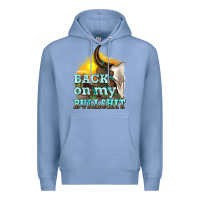 Colony Blue back on my bullshit Premium Hoodie - texasbilliewilder