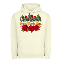 Pigment Pistachio Chingona every damn day Urban Hoodie - RanaPortraitStore