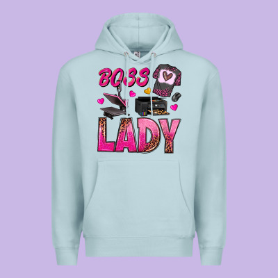 Premium Hoodie boss lady