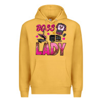Mustard boss lady Premium Hoodie - texasbilliewilder