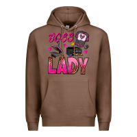 Chestnut boss lady Premium Hoodie - texasbilliewilder