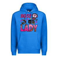 True Royal boss lady Premium Hoodie - texasbilliewilder