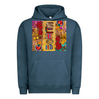 Pigment Midnight Navy Bonita Urban Hoodie - RanaPortraitStore