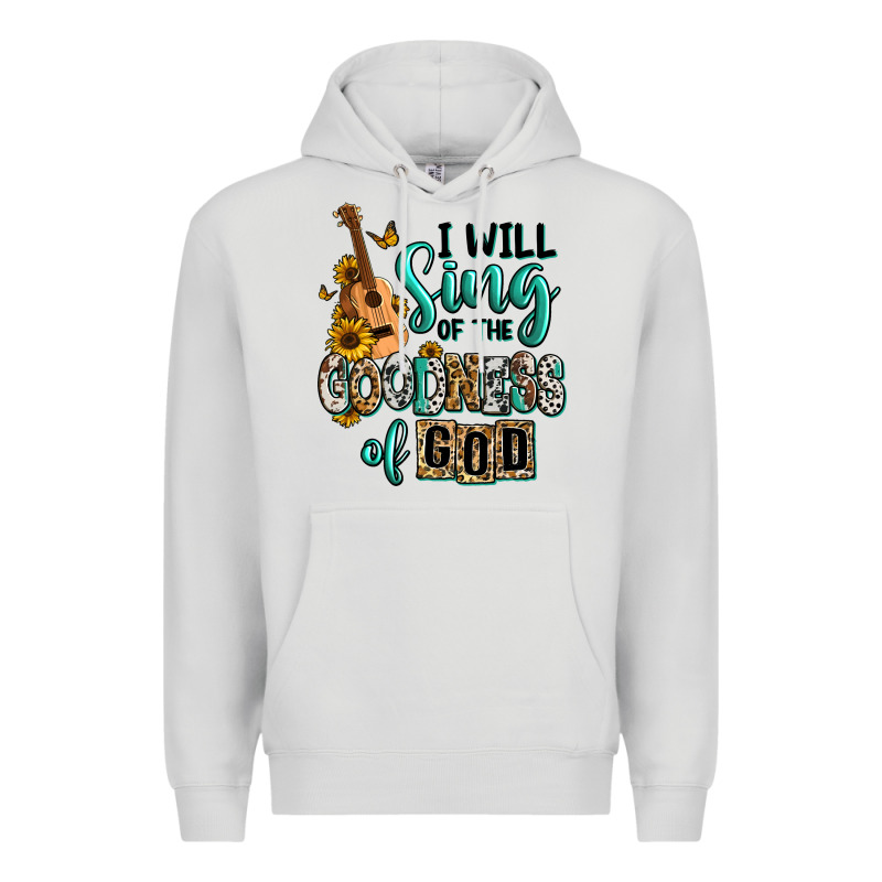 I Will Sing Of The Goodness Of God Premium Hoodie by RanaPortraitStore | Teevron