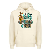 Sandshell i will sing of the goodness of god Premium Hoodie - RanaPortraitStore