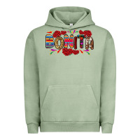 Pigment Oil Green Bonita Urban Hoodie - RanaPortraitStore