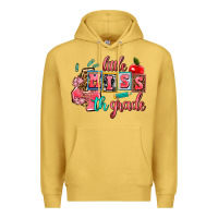 Antique Gold little miss 4 th grade Premium Hoodie - AdoDesignShop