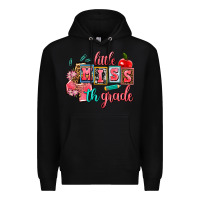 Black little miss 4 th grade Premium Hoodie - AdoDesignShop