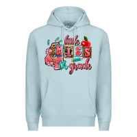 Blue Mist little miss 4 th grade Premium Hoodie - AdoDesignShop