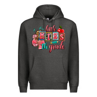 Charcoal Heather little miss 4 th grade Premium Hoodie - AdoDesignShop