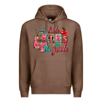 Chestnut little miss 4 th grade Premium Hoodie - AdoDesignShop