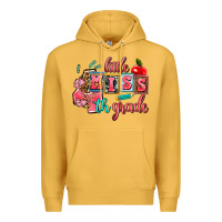 Mustard little miss 4 th grade Premium Hoodie - AdoDesignShop