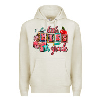 Oatmeal Heather little miss 4 th grade Premium Hoodie - AdoDesignShop