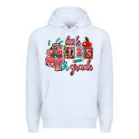 White little miss 4 th grade Premium Hoodie - AdoDesignShop