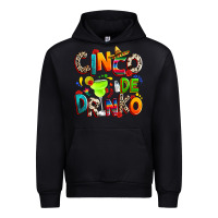 Black Cinco de drinko Urban Hoodie - RanaPortraitStore