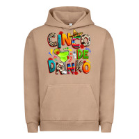 Pigment Burro Cinco de drinko Urban Hoodie - RanaPortraitStore