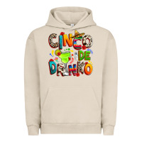 Pigment French Oak Cinco de drinko Urban Hoodie - RanaPortraitStore