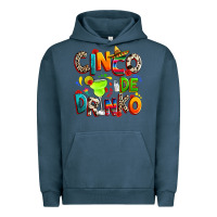 Pigment Midnight Navy Cinco de drinko Urban Hoodie - RanaPortraitStore