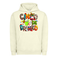 Pigment Pistachio Cinco de drinko Urban Hoodie - RanaPortraitStore