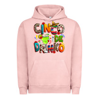 Pigment Salmon Cinco de drinko Urban Hoodie - RanaPortraitStore