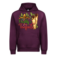 Mauve Wine Daddy's taquito Urban Hoodie - RanaPortraitStore