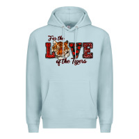 Blue Mist for the love of the tigers red Premium Hoodie - RanaPortraitStore