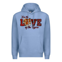Colony Blue for the love of the tigers red Premium Hoodie - RanaPortraitStore