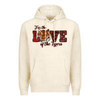 Tofu for the love of the tigers red Premium Hoodie - RanaPortraitStore