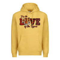 Antique Gold for the love of the tigers red Premium Hoodie - RanaPortraitStore