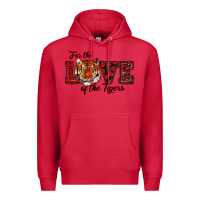 Cardinal for the love of the tigers red Premium Hoodie - RanaPortraitStore