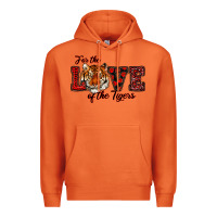 Carrot for the love of the tigers red Premium Hoodie - RanaPortraitStore