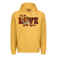 Mustard for the love of the tigers red Premium Hoodie - RanaPortraitStore