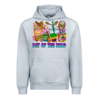 Heather Grey Day of the dead coffee cups Urban Hoodie - RanaPortraitStore