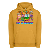 Pigment Peanut Butter Day of the dead coffee cups Urban Hoodie - RanaPortraitStore