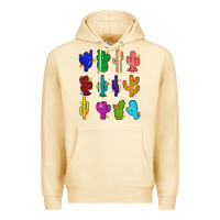 Pina Colada christmas glitter cactus Premium Hoodie - Zillion Design Studio