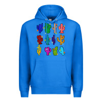 True Royal christmas glitter cactus Premium Hoodie - Zillion Design Studio
