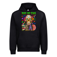Black Day of the dead Urban Hoodie - RanaPortraitStore