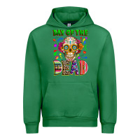 Emerald Day of the dead Urban Hoodie - RanaPortraitStore
