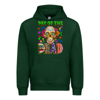 Forest Green Day of the dead Urban Hoodie - RanaPortraitStore