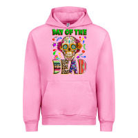 Fuchsia Pink Day of the dead Urban Hoodie - RanaPortraitStore