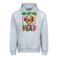 Heather Grey Day of the dead Urban Hoodie - RanaPortraitStore